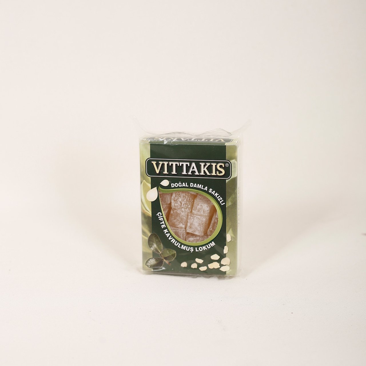 Doğal Damla Sakızlı Çifte Kavrulmuş Lokum 75gr